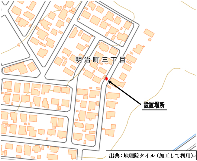 明治町消火栓地図
