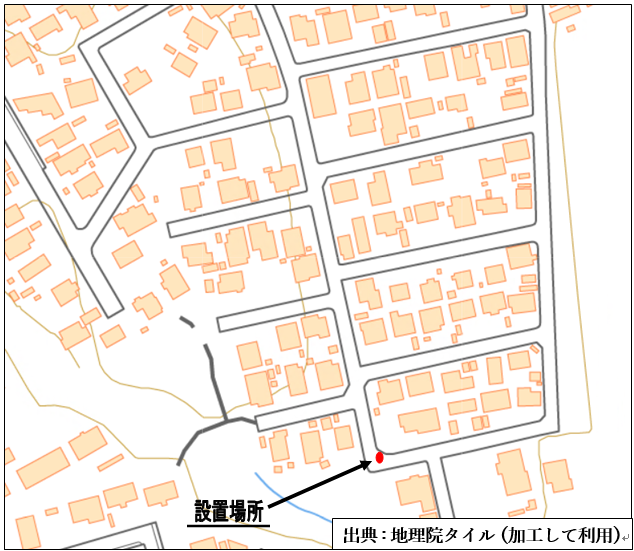 昭和町消火栓昭和地図
