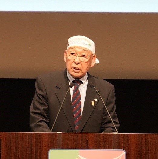 大会式典(決意表明・元島民)