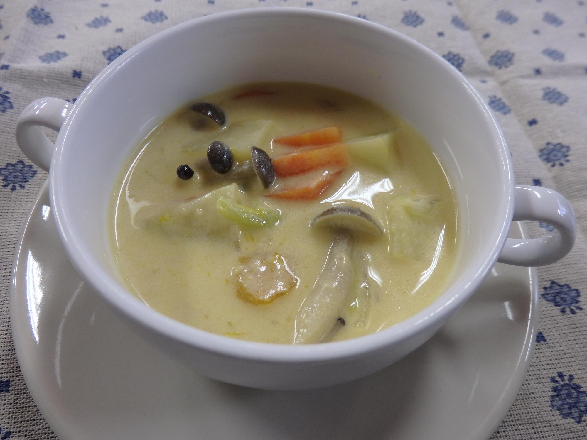 ごま豆乳スープの写真