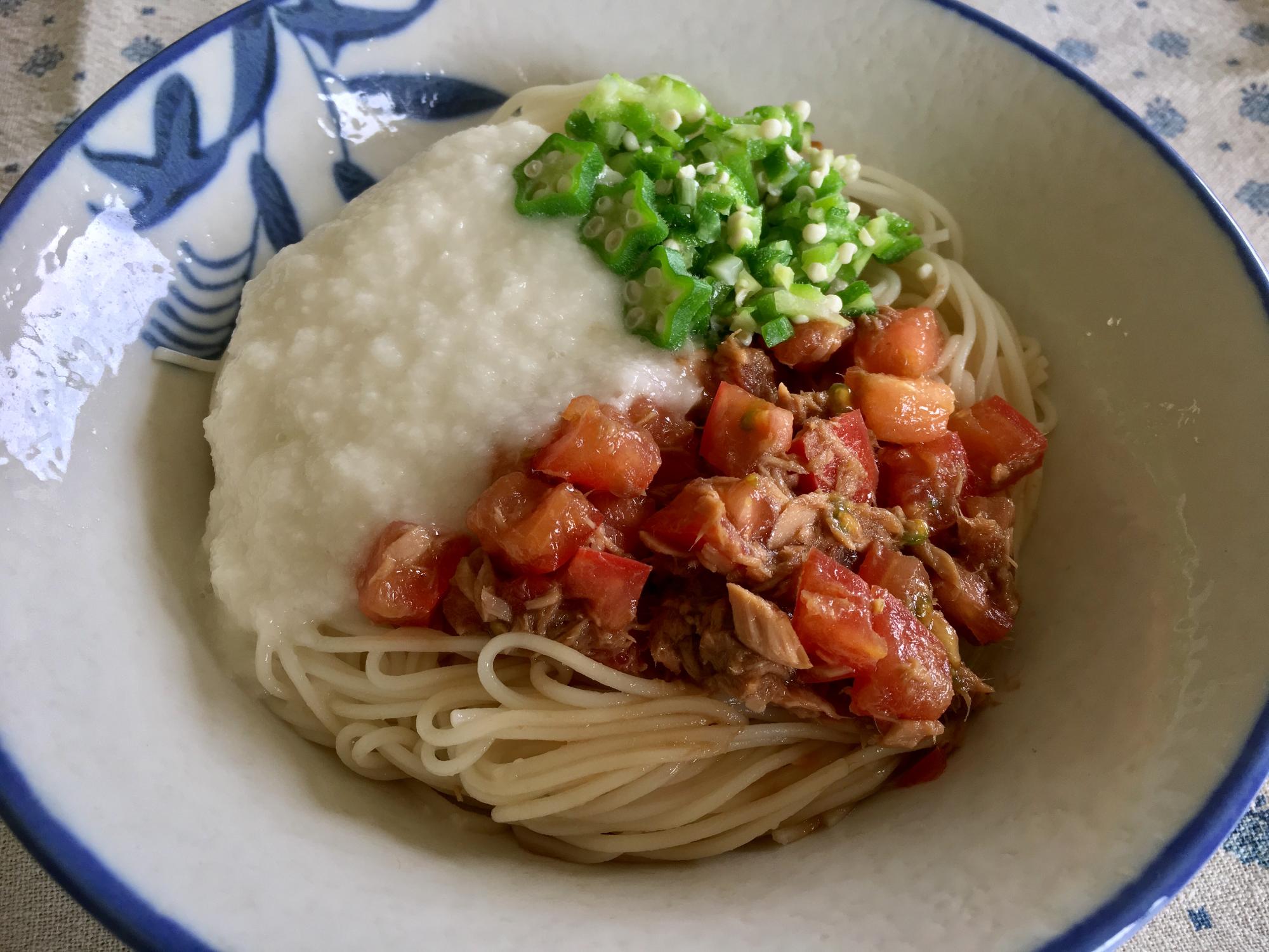 ねばねばトマトそうめんの写真