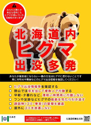 ヒグマチラシ2