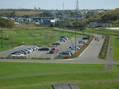 根室総合運動公園の第2駐車場の写真