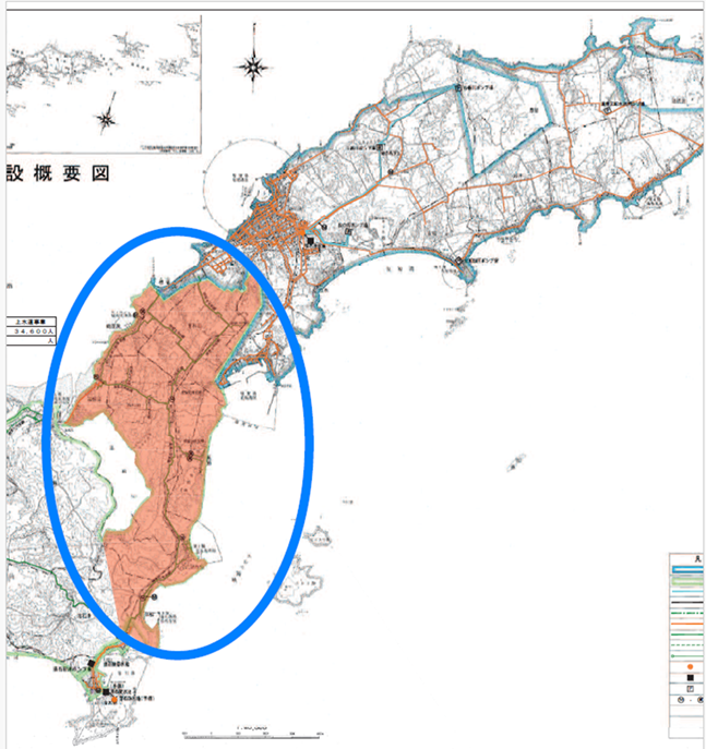 【7月10日から7月11日断水対象地域】