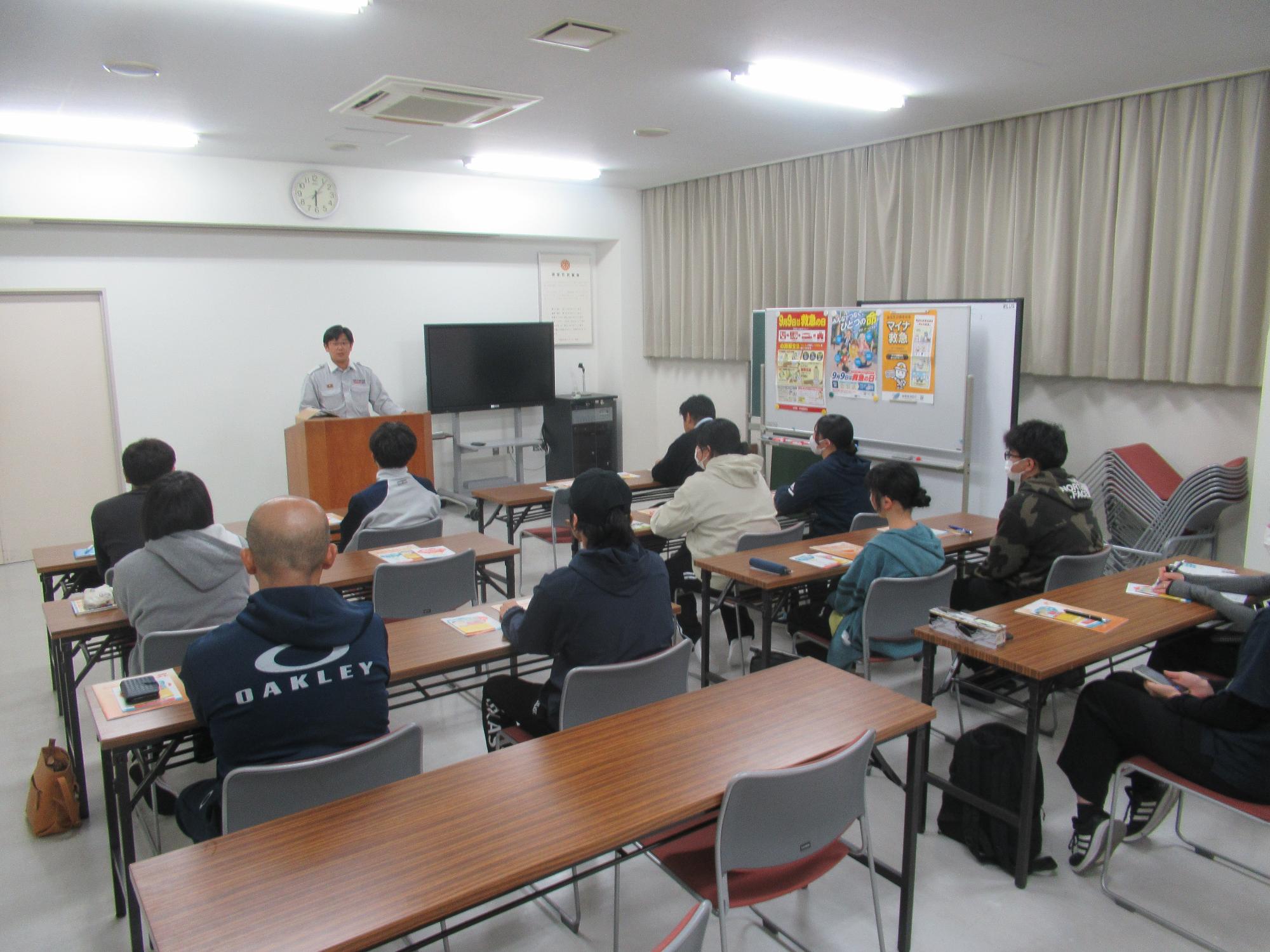 普通救命講習の様子2