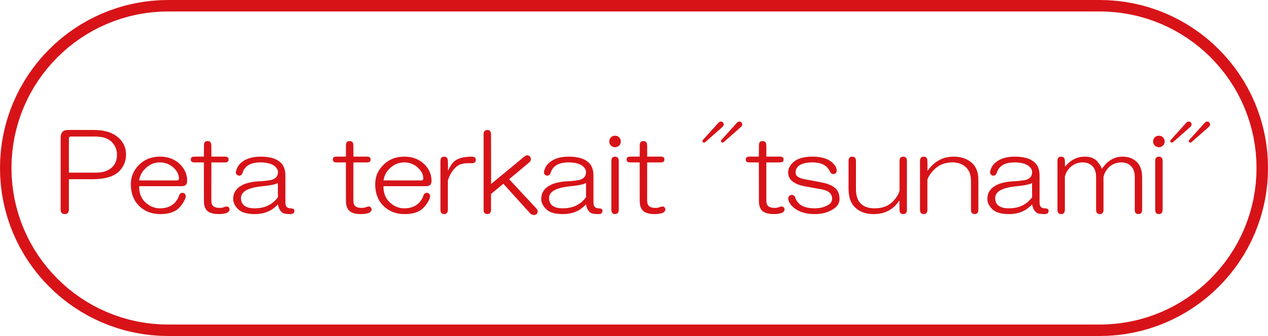 Peta terkait "tsunami"