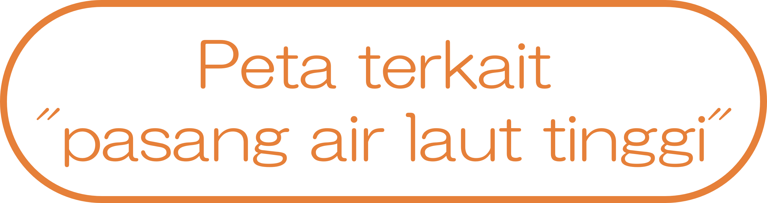Peta terkait "pasang air laut tinggi"